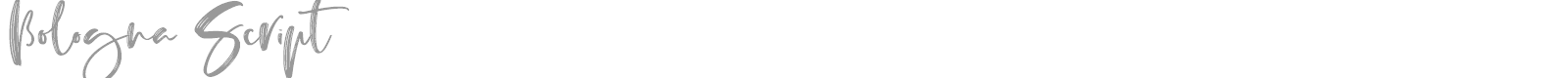 Bologna Script font preview